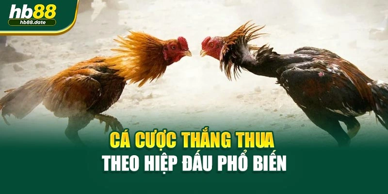 Cá cược thắng thua theo hiệp đấu phổ biến