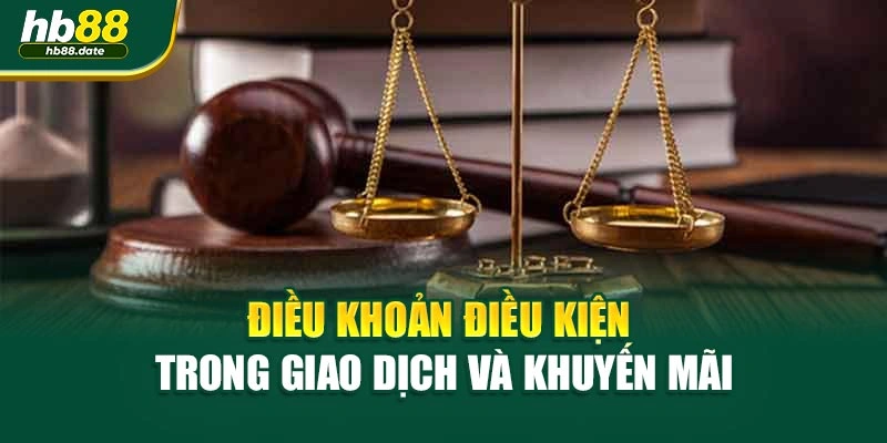 Điều khoản điều kiện trong giao dịch và khuyến mãi