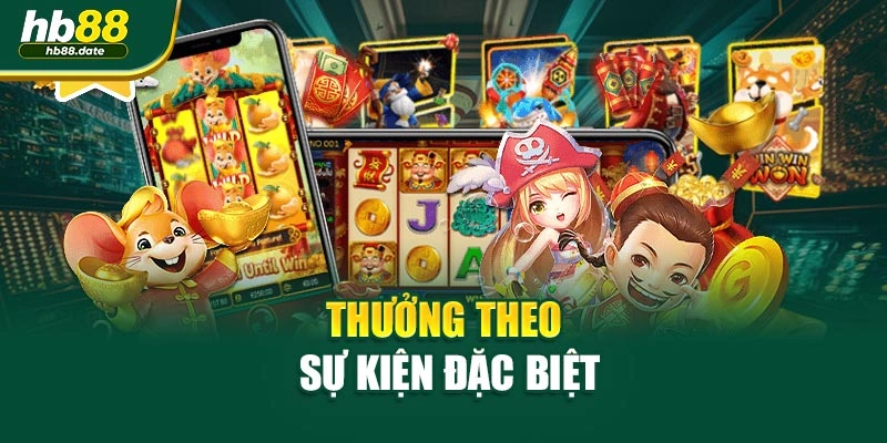 Thưởng theo sự kiện đặc biệt