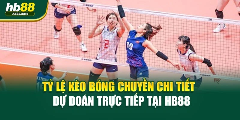 Tỷ Lệ Kèo Bóng Chuyền Chi Tiết – Dự Đoán Trực Tiếp Tại HB88
